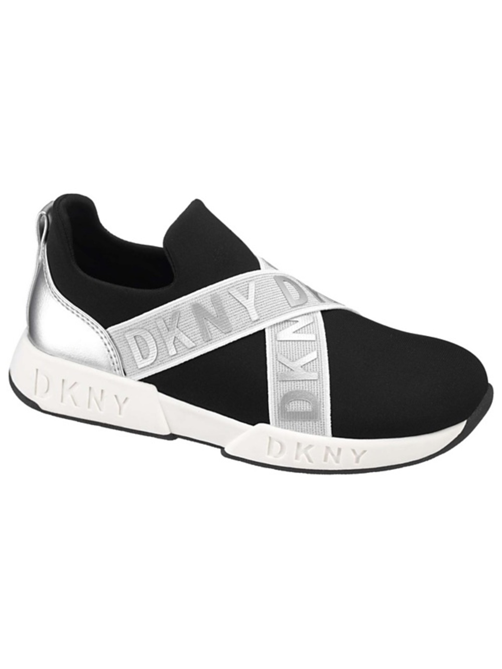 DKNY Big Girls Maddie Stretch Sneakers